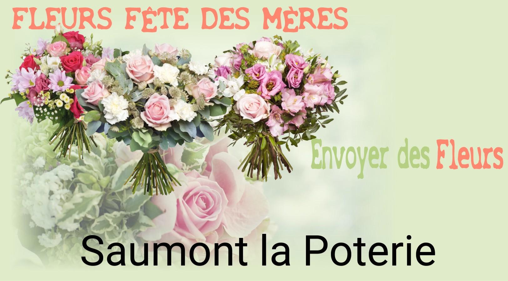 Bouquet de Fête des Mères livré à Saumont-la-Poterie